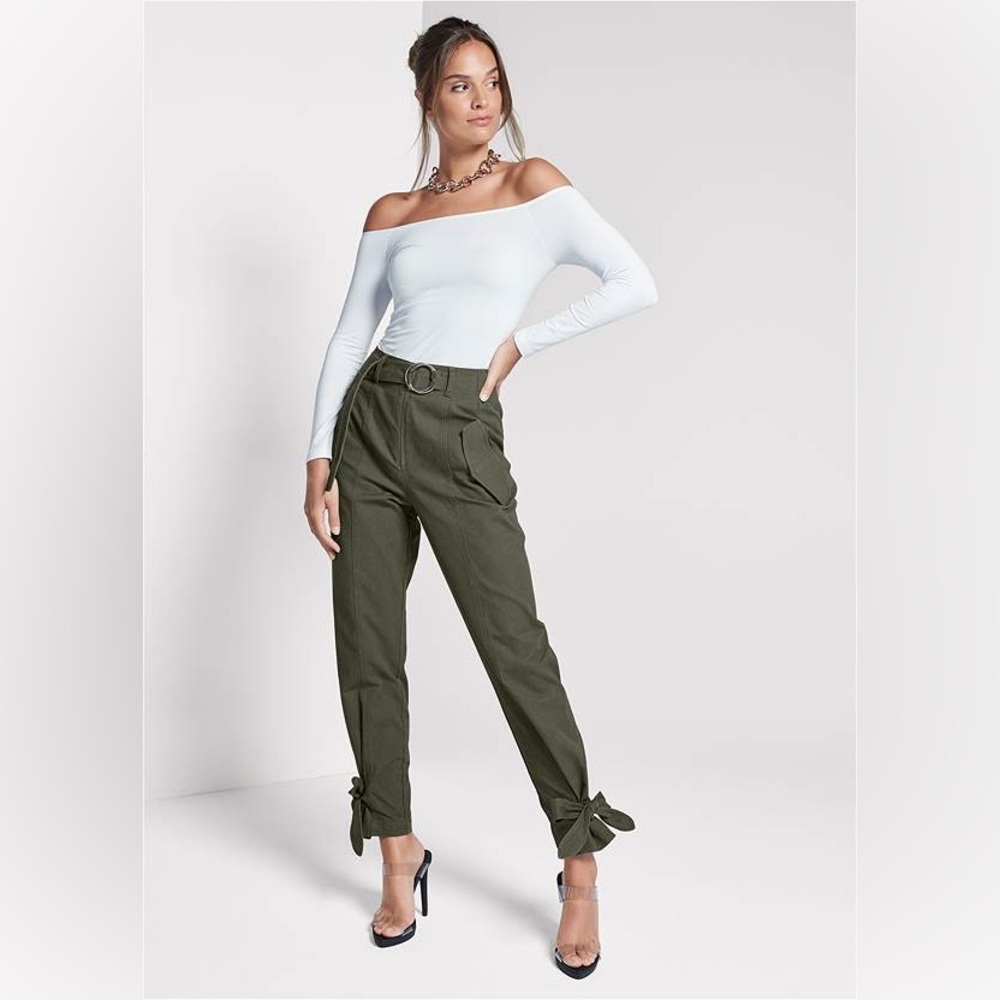 Venus cargo pants with ankle ties. Ladies plus - size 20